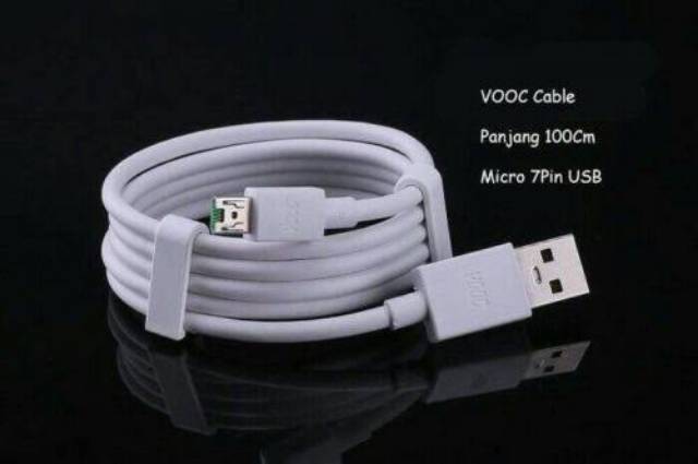 KABEL CHARGER OPPO MICRO USB VOOC FAST CHARGING KABEL DATA OPPO