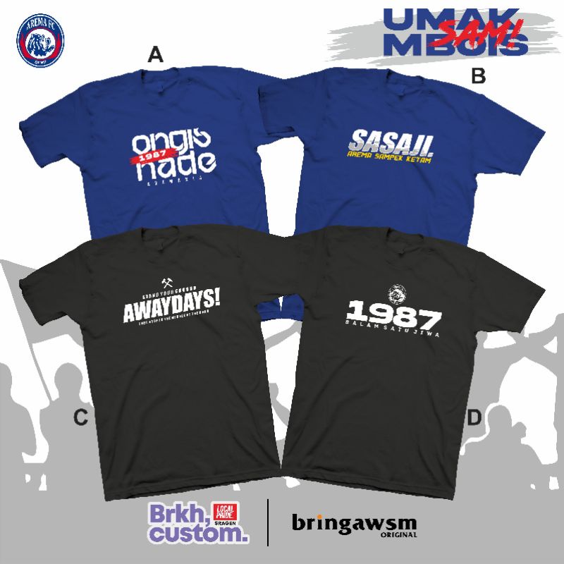 KAOS AREMANIA KAOS AREMA KAOS MALANG KAOS DISTRO KAOS BOLA KAOS HOOLIGANS KAOS SUPORTER BRKHCUSTOM