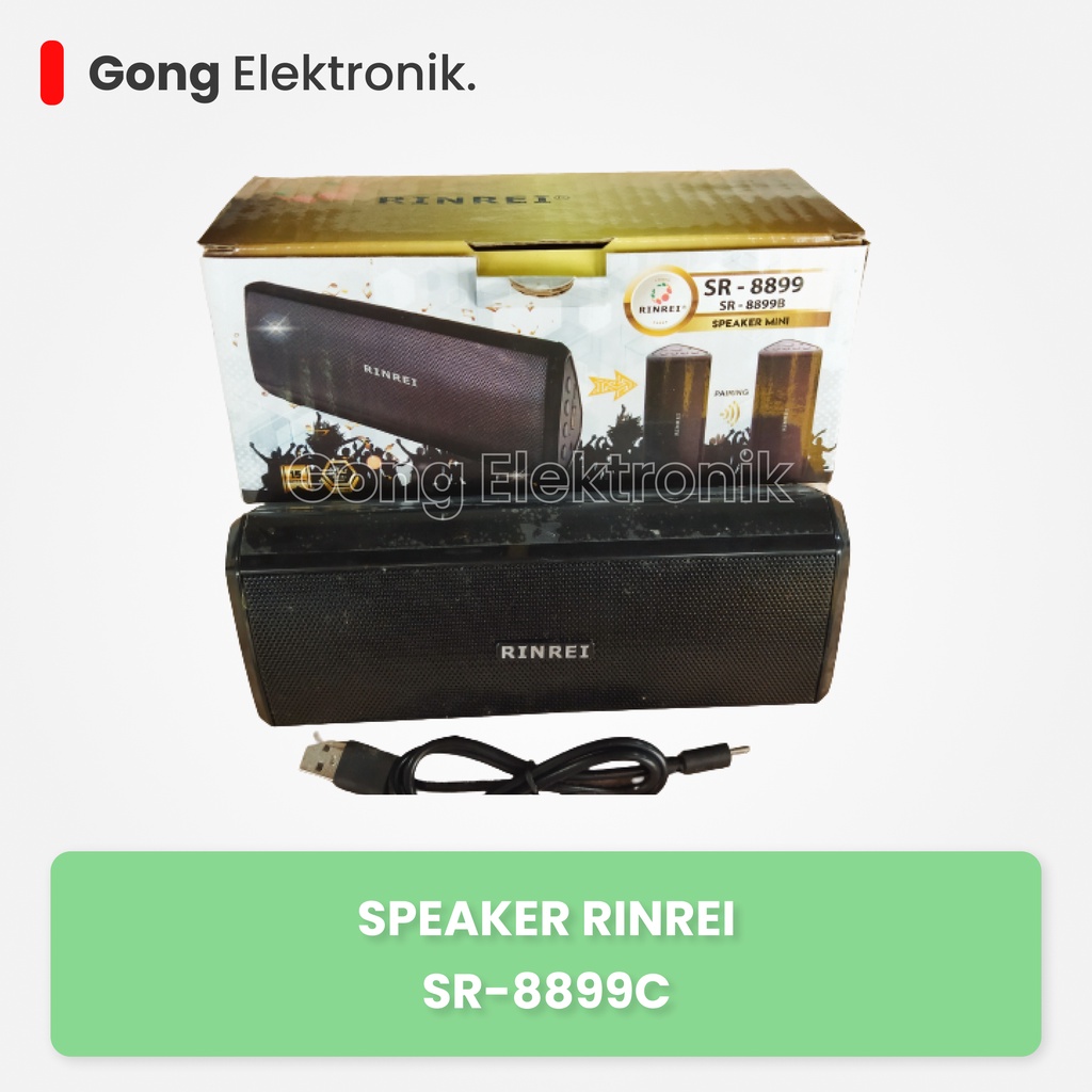 Speaker Bluetooth Portable Rinrei SR-8899C