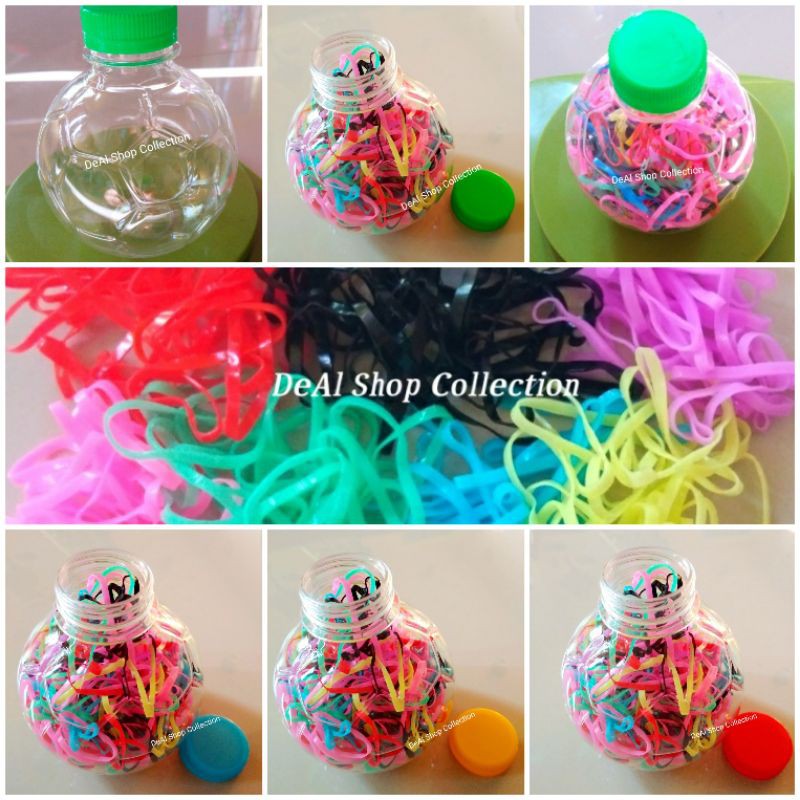 Ikat rambut jepang kemasan botol bola 250ml