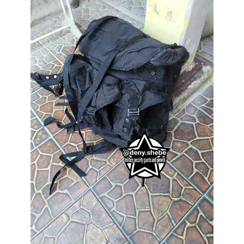 TAS RANSEL TEMPUR JATAH polri ori