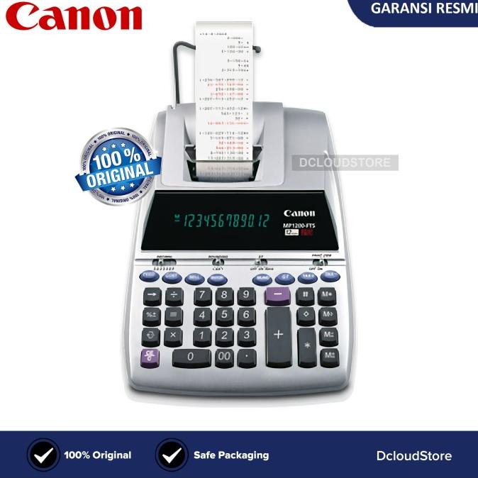 

Kalkulator Printer Canon Mp1200-Fts Printing Calculator Mesin Kasir
