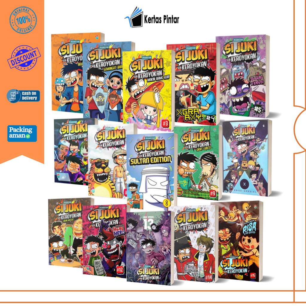 SI JUKI SERI KEROYOKAN 1 2 3 4 5 6 7 8 9 X 11 12 13 14 15