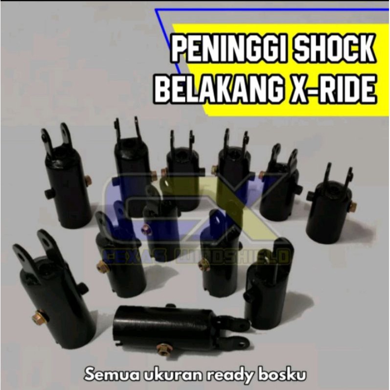 Peninggi Shock Belakang X-Ride