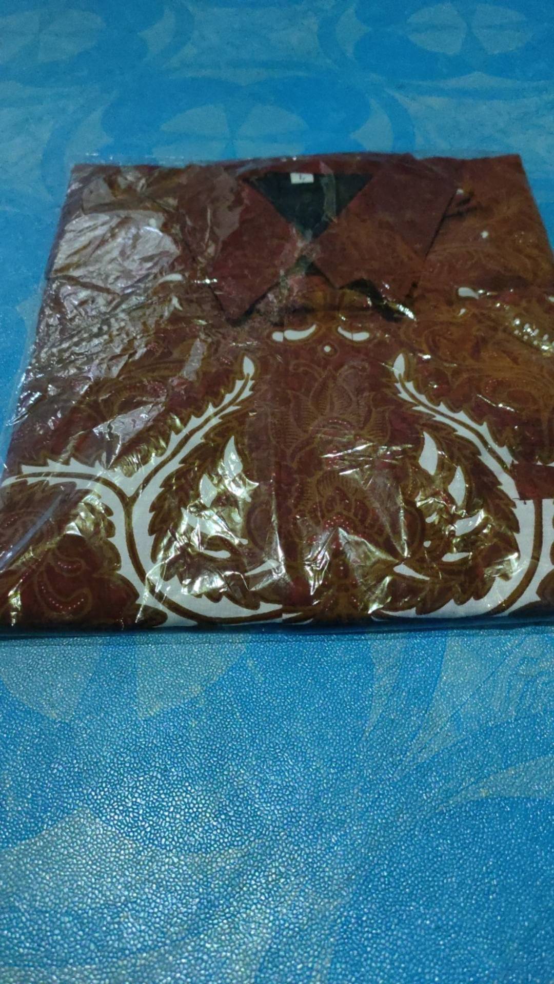 [full Furing] Batik Pria Lengan Pendek Rakha Bahan Katun Sragenan Solo By Kanaya