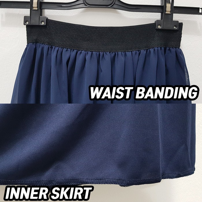 (1103 ROK)Chiffon Long Skirt/Rok sifon/Rok Panjang