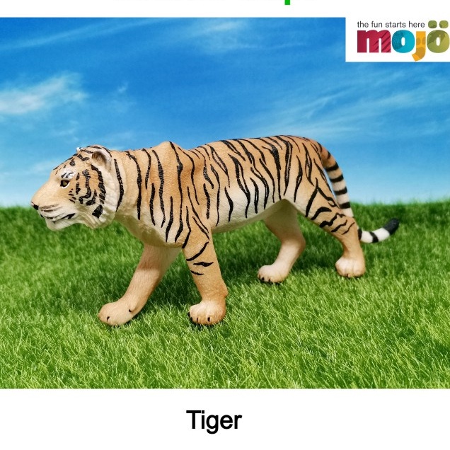 Bengal Tiger Animal Figure / Miniatur Binatang Harimau Bengala by MOJO