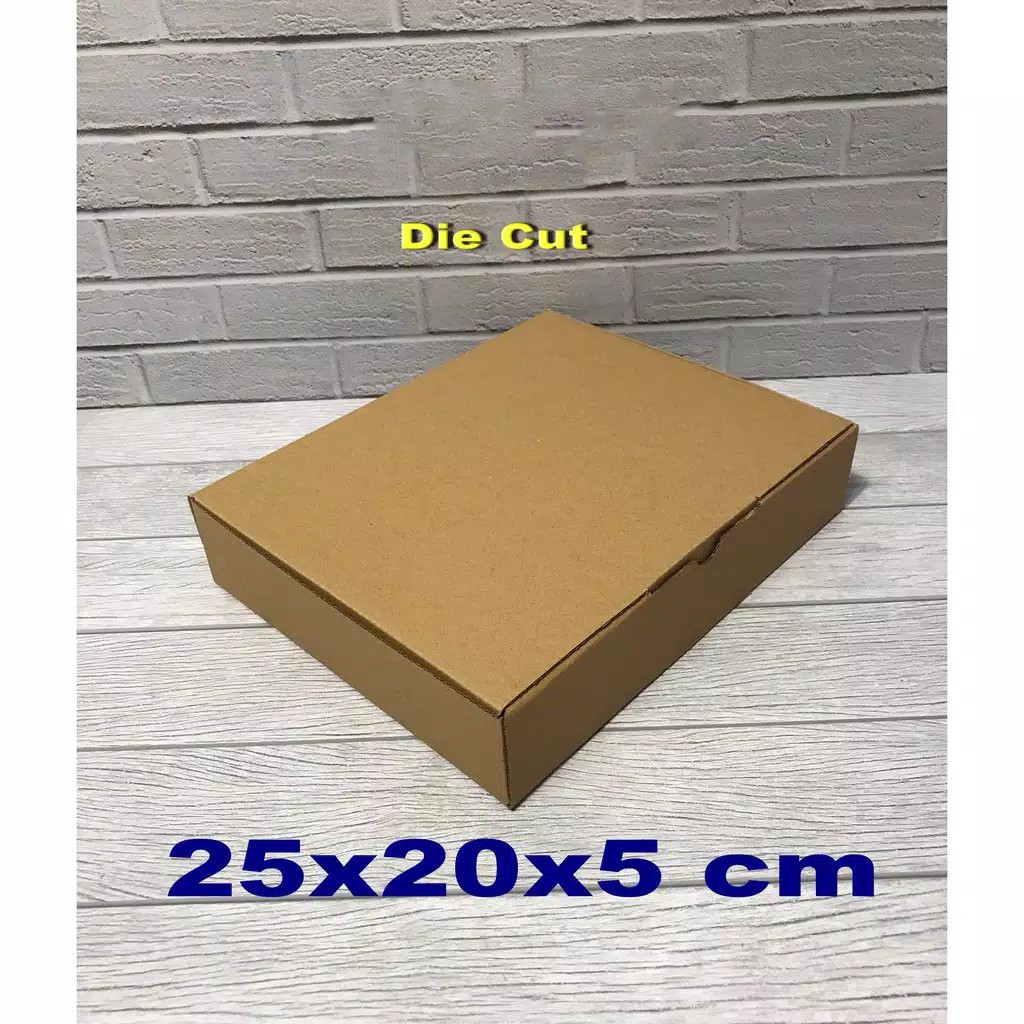 

Kardus 25 x 20 x 5 cm............ Die Cut