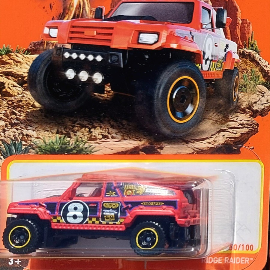 MATCHBOX RIDGE RAIDER 2021 MERAH - DUNE BUGGY OFF ROAD
