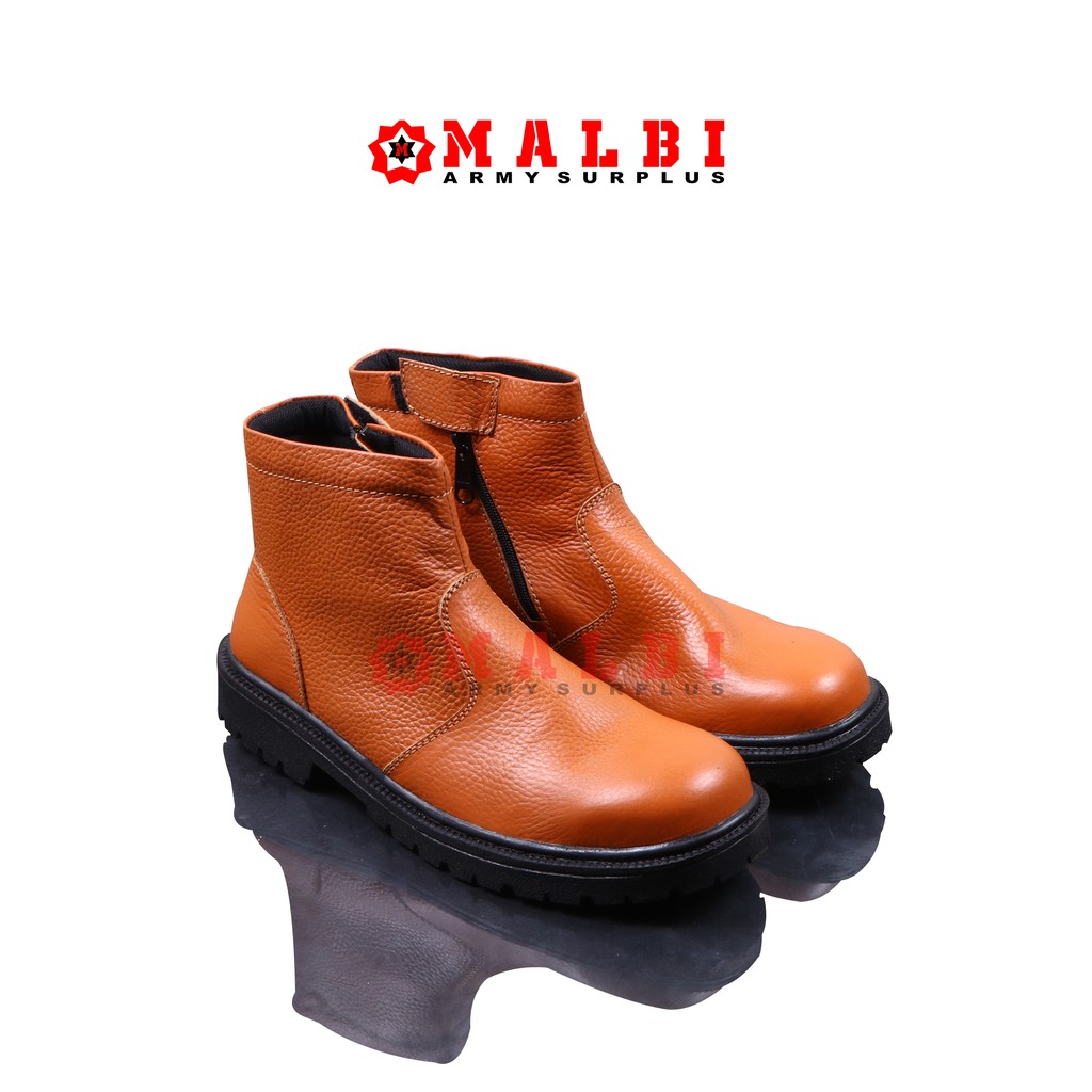 Sepatu Safety Besi World Cruiser 6807 Tan