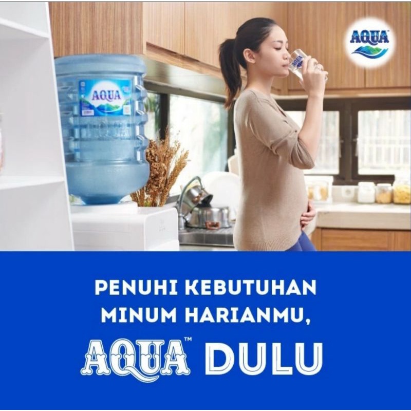 AQUA Air Mineral 19 Liter ( Air + Galon )
