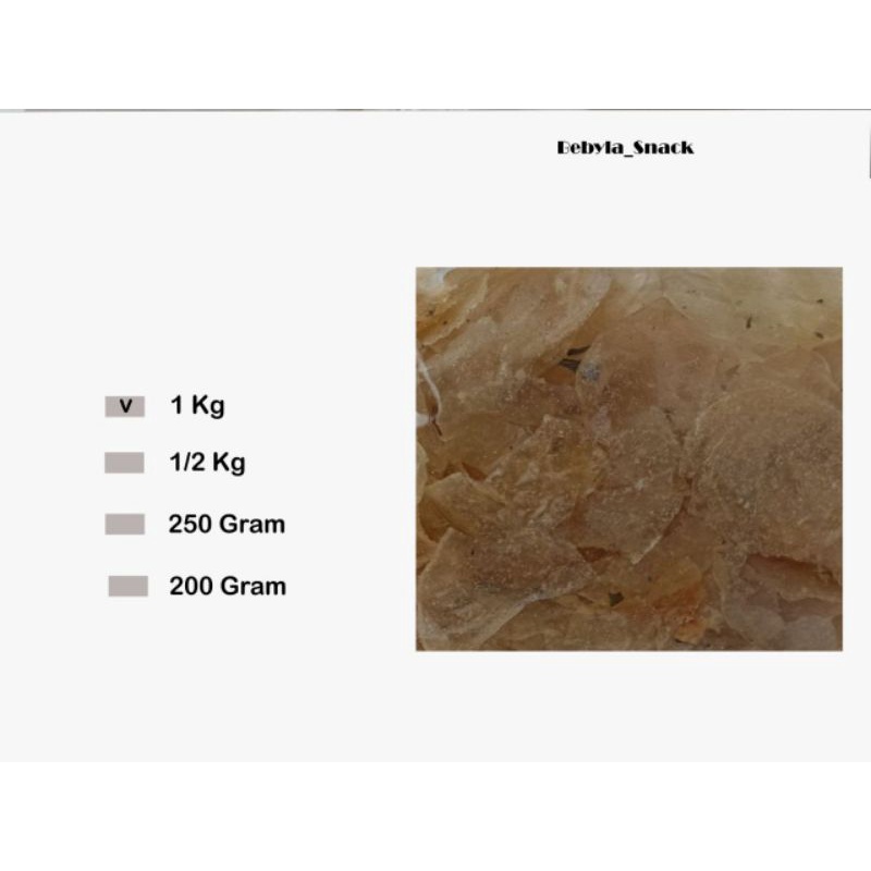 

Keripik Kaca 1 Kg Original Daun Jeruk