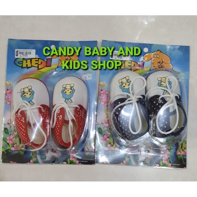 Sepatu Bayi Chedi Anak Cowok Cewek Baby Shoes Murah Nyaman Newborn Prewalker