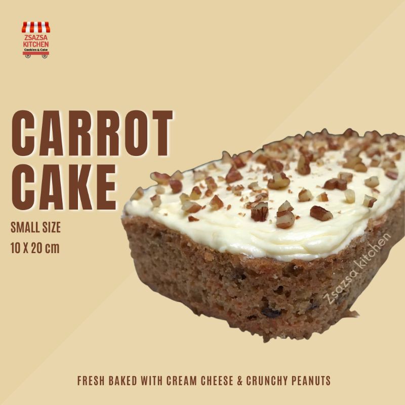 

Carrot Cake Kue Wortel Snack Dengan Frosting Cream Cheese