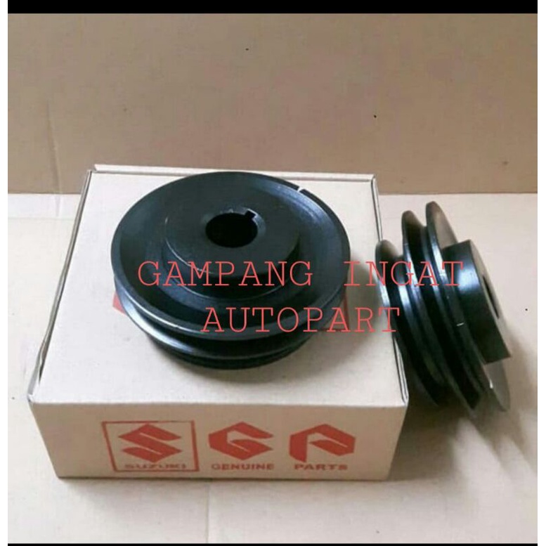 Pully Kruk As Pully Ker As Damper Pulley Crankshaft Suzuki Katana Lama Old Carry Double 2 Jalur