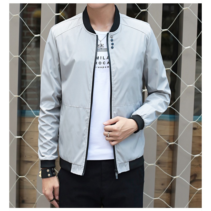  Fashion  Pria  Jaket Korea  Shopee Indonesia