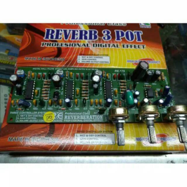 Kit Echo Reverb 3 potensio