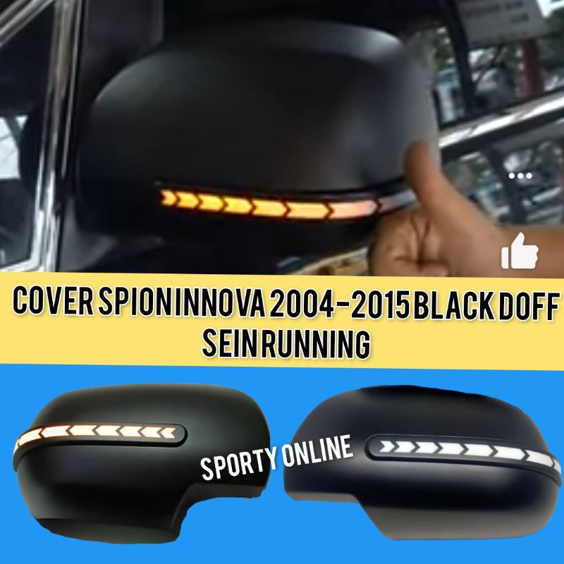 cover spion innova 2005-2015 Sein running Black Doff