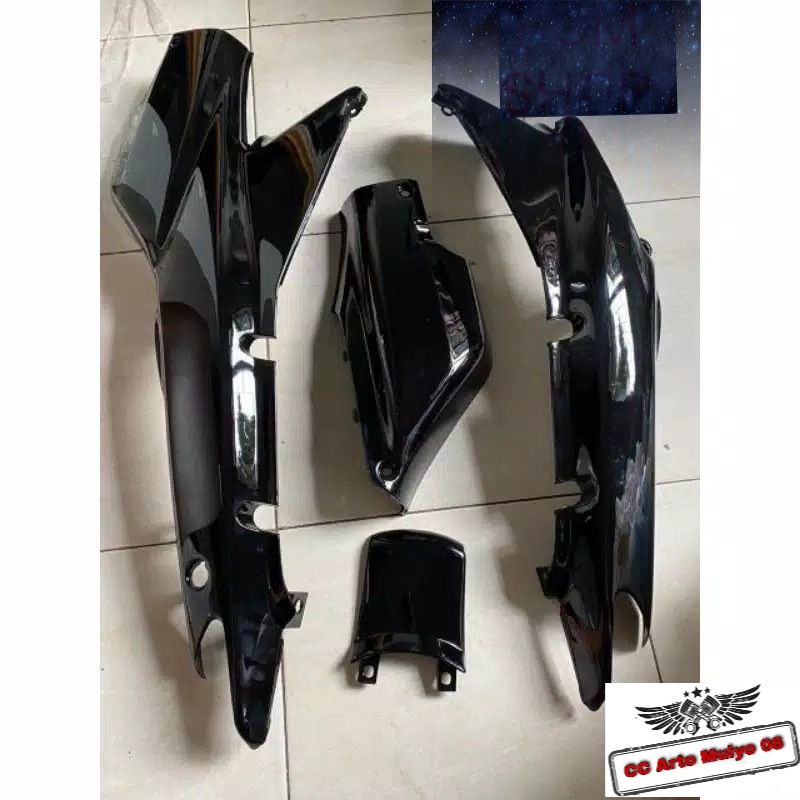 Jual Cover Body Body Bodi Belakang Kanan Kiri Box Aki Supra X Lama Supra Fit Shopee Indonesia