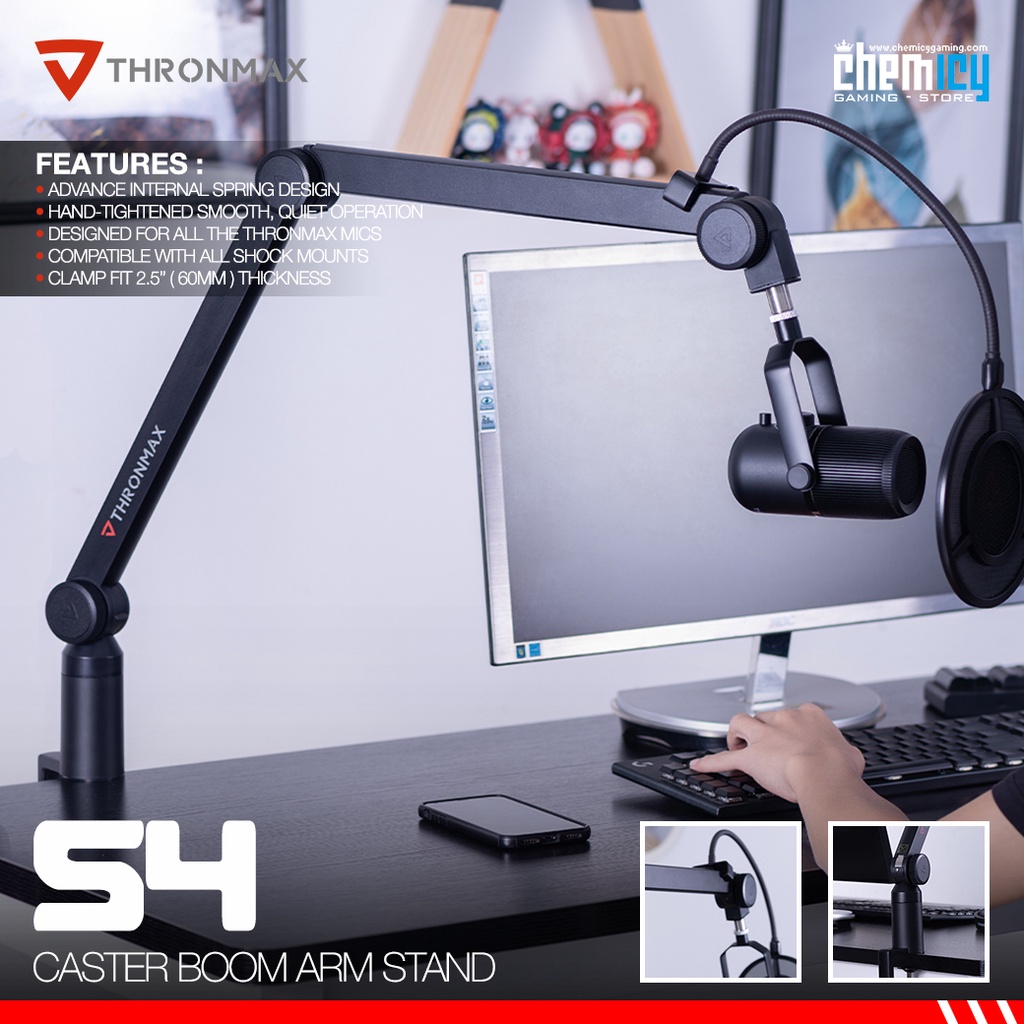 Thronmax Phantom Boom Stand S4 Microphone Mount