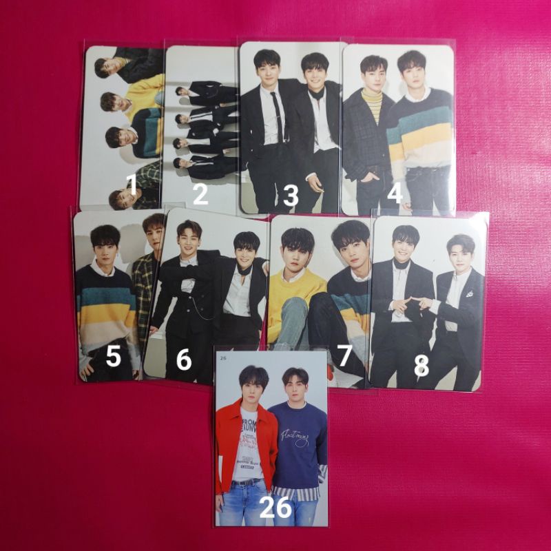 Official TC NU'EST W Double You Final Trading Card Photocard Nuest