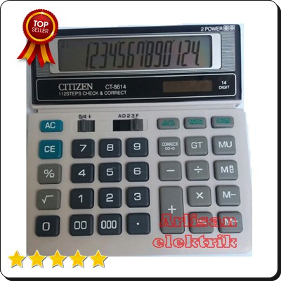 

Calculator Citizen ct 8614 KALKULATOR