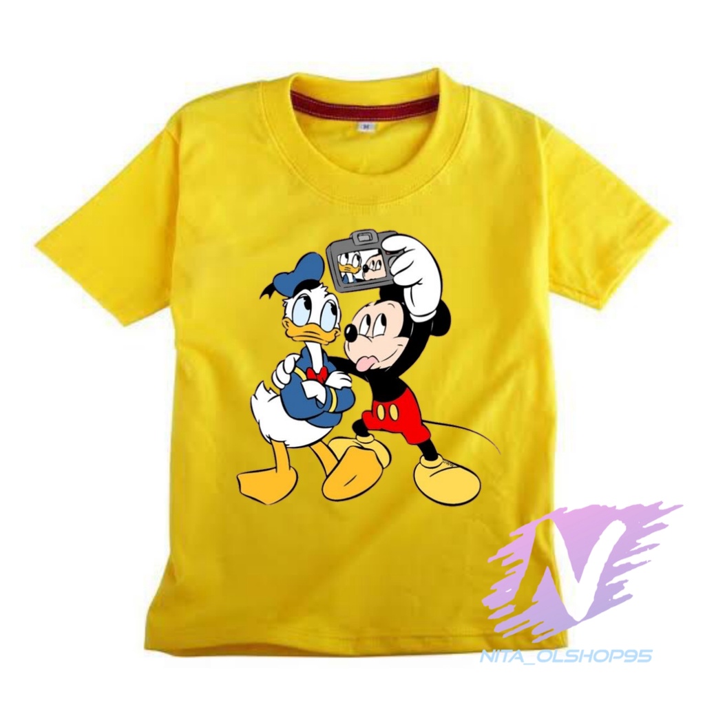 kaos mickey mouse kaos anak kartun