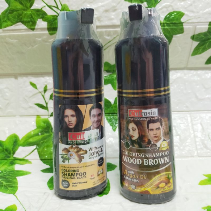 CULTUSIA COLORING SHAMPOO 160ML SHAMPOO PEWARNA RAMBUT UBAN