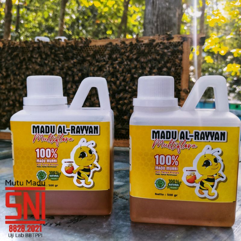 Madu Murni Raw Honey 500gr | Madu Asli  Madu Al rayyan