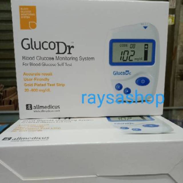 Alat test gula darah/ Alat gluco Dr