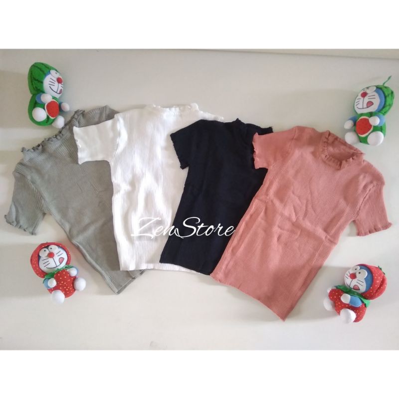 Rajut kriwil - crop top rajut -atasan rajut- baju rajut pressbody-crop top- crop rajut Knit