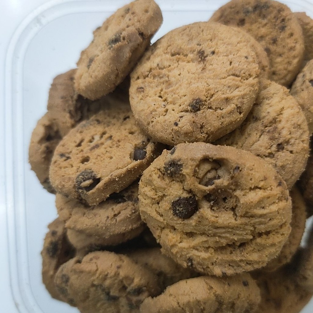 

Cookies Dapur RR Milo Choco Chips. 500/250 Gram