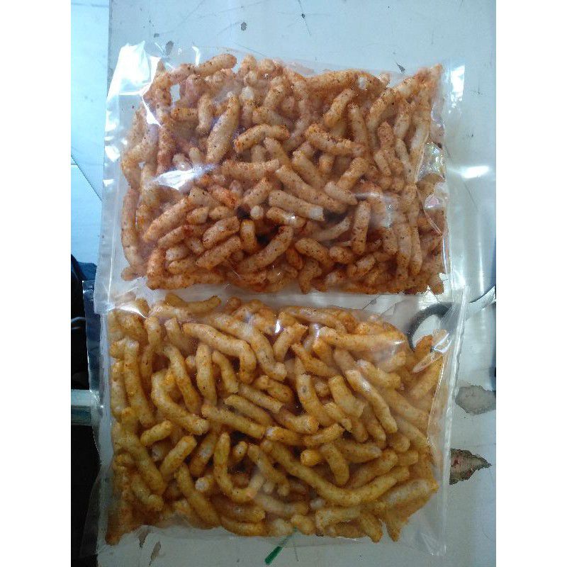 

Krupik Gurilem bawang original/pedas