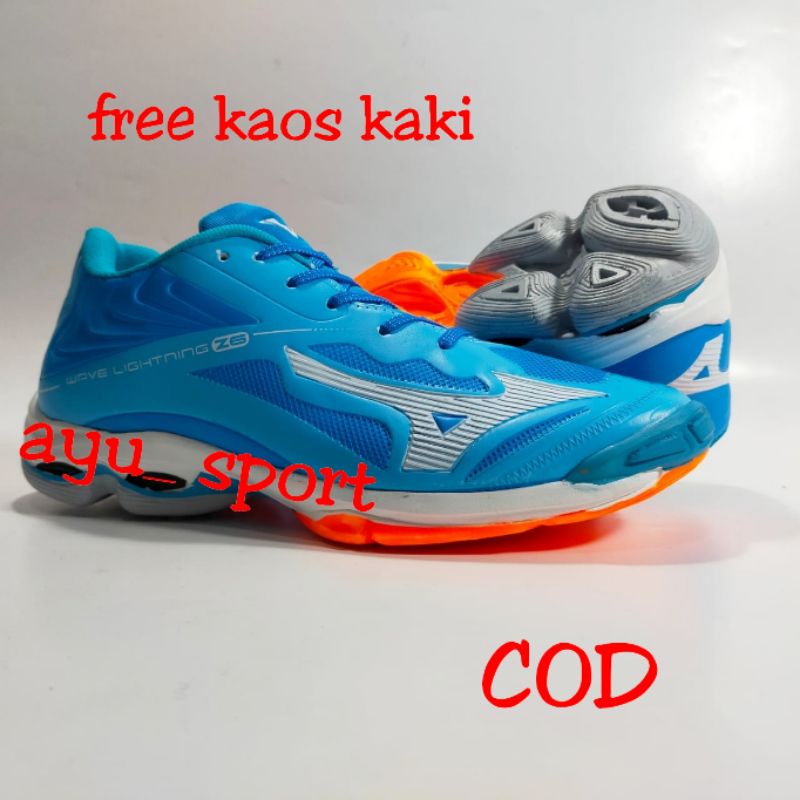 Sepatu Volly Mizuno Wave Lighting Z6 Low Sepatu Olahraga Voli Mizuno Wlz 6 Sepatu Mizuno Sepatu Badm