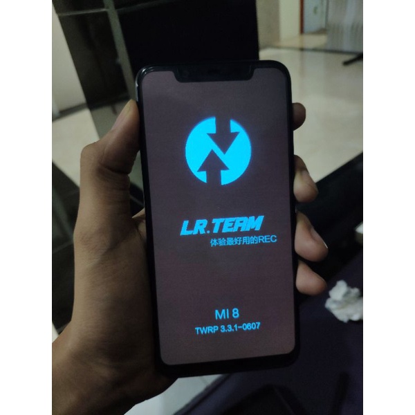 lcd + frame xiaomi mi 8 original copotan