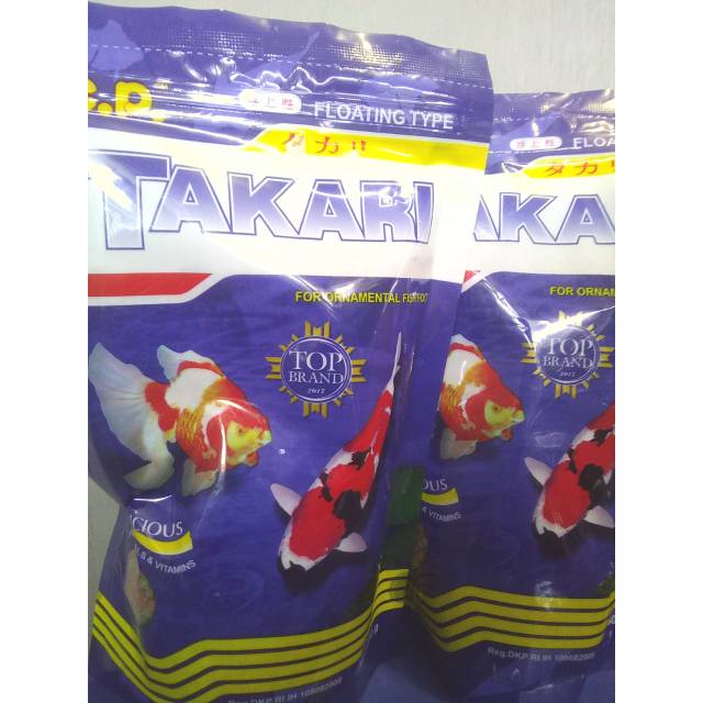 

pakan ikan koi berat 250 gram merk takari
