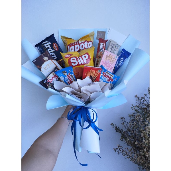 

snacks bouquet/buket snacks