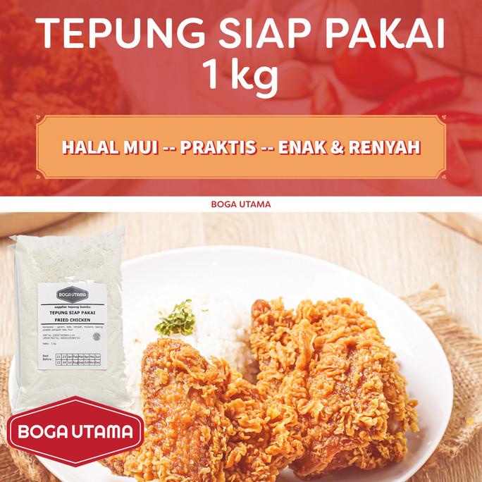 

Tepung Fried Chicken Siap Pakai 1 kg Kentaki