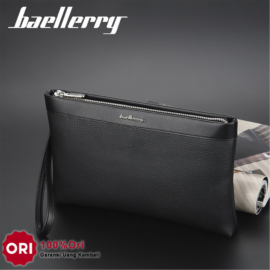 BAELLERRY S1126 Clutch Pria Wanita Bahan Kulit PU Leather Premium WATCHKITE WKOS