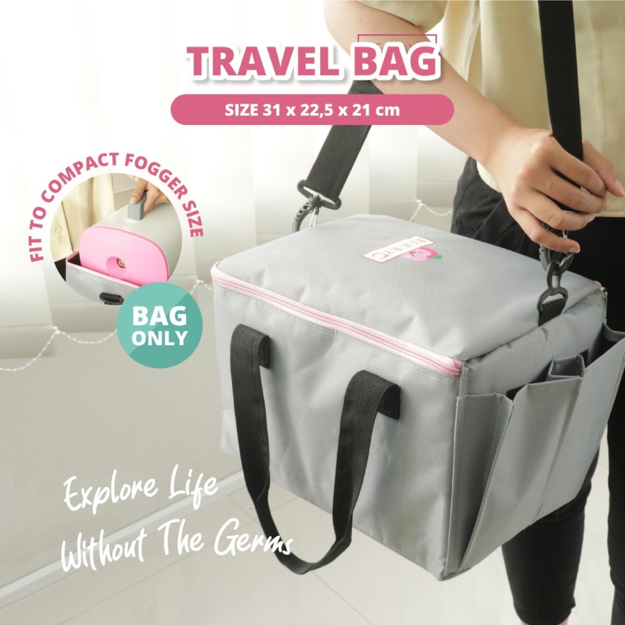 BerryC Travelling Bag Compact Fogger Anti Air - Tas Fogging Berry C