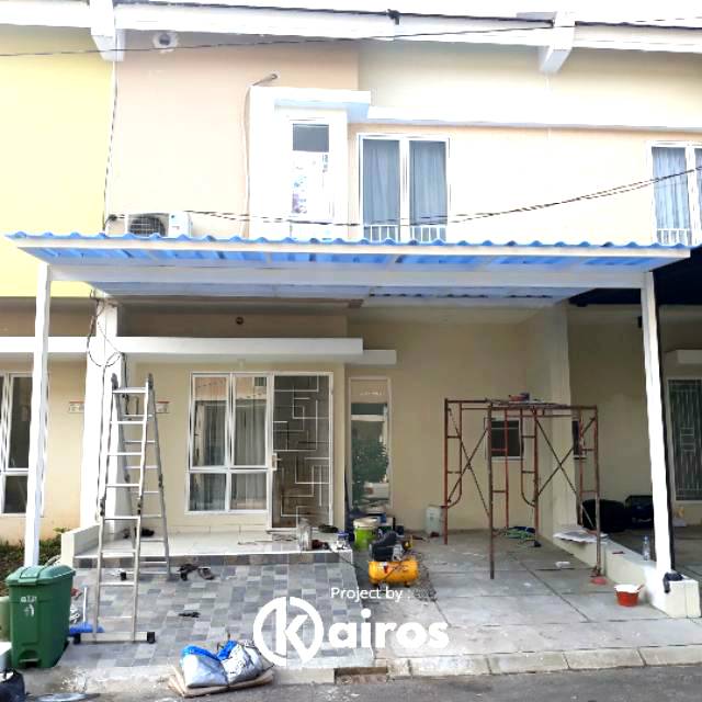 KANOPI BESI ATAP UPVC ALDERON BLUE TRANSLUCENT Shopee KANOPI BESI ATAP UPVC ALDERON BLUE TRANSLUCENT Shopee