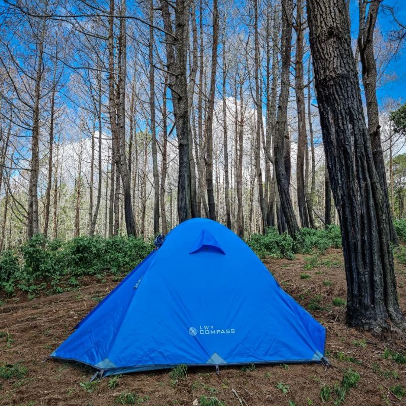 Tenda compas 4p frame alumunium / Tenda Camping compass 4 Orang frame alloy double layer tenda compas dome tenda / tenda ultralight 4p