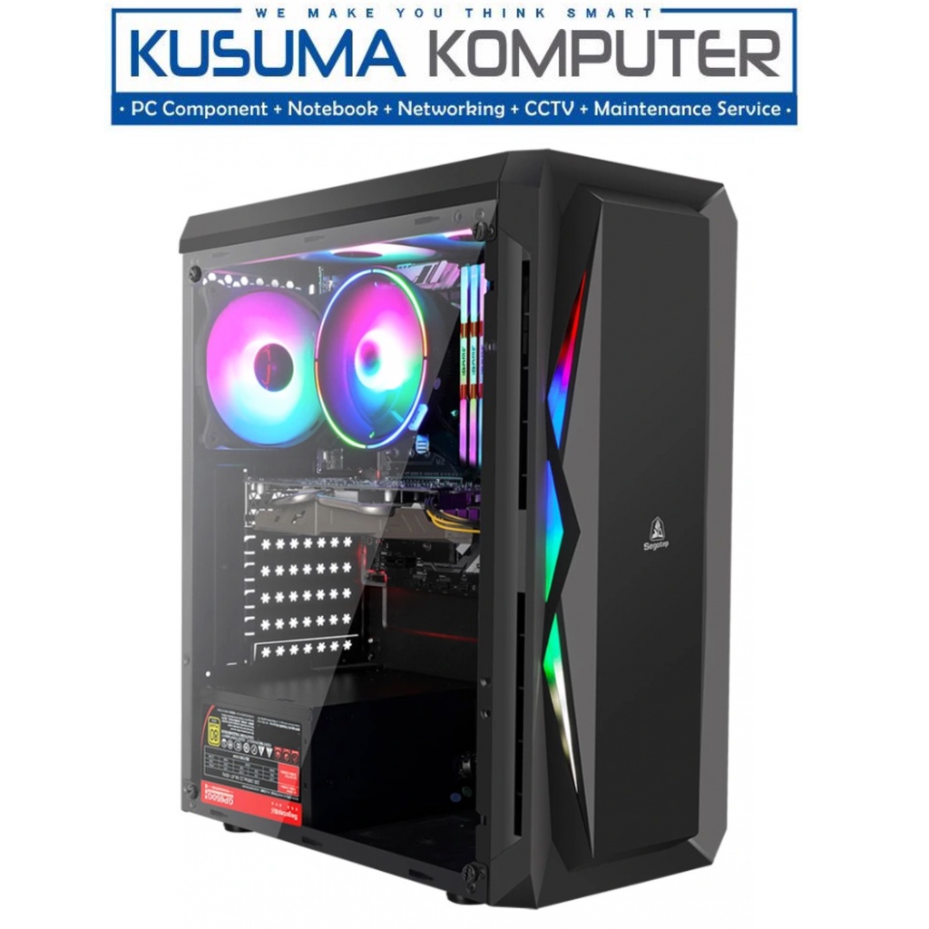 Segotep Snake Black Casing PC Gaming