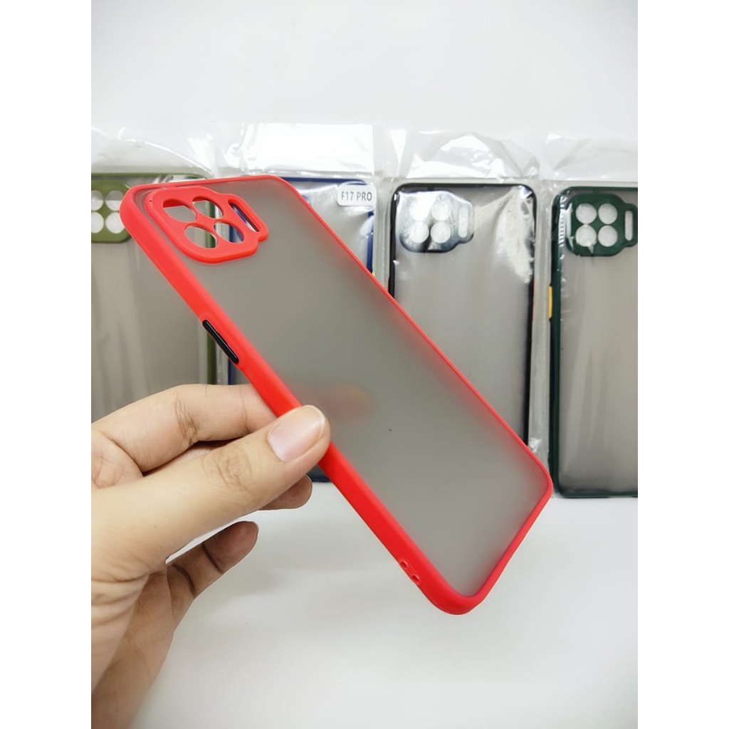 Bumper AERO CASE Oppo RENO4 F 6.43 inch Hardcase My Choice OPPO F17 PRO List Warna Matte