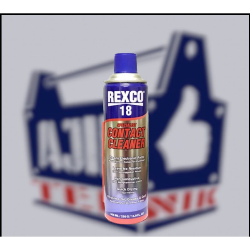 Rexco 18 Contact cleaner 500ml / 410gr asli