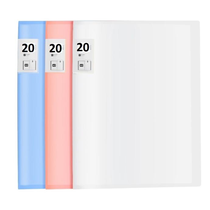 

Office & Stationery | Document Organizer | Display Book/Clear Holder A3 20Lembar | Best Seller