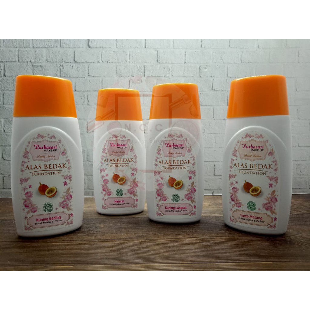 * NCC * Purbasari Alas Bedak Foundation Make Up Daily Series - Netto 35 ml