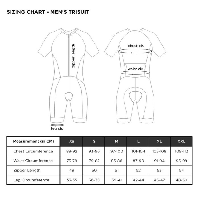 Twelve Squared Trisuit Tri Triathlon Suit SPEED Series - MAN