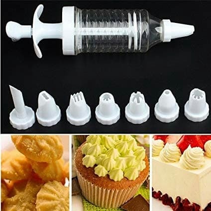 

KUE-PENGHIAS-ALAT- CAKE DECORATOR WITH 8PCS MOULDS, ALAT SEMPROT, PIPING BAG -ALAT-PENGHIAS-KUE.