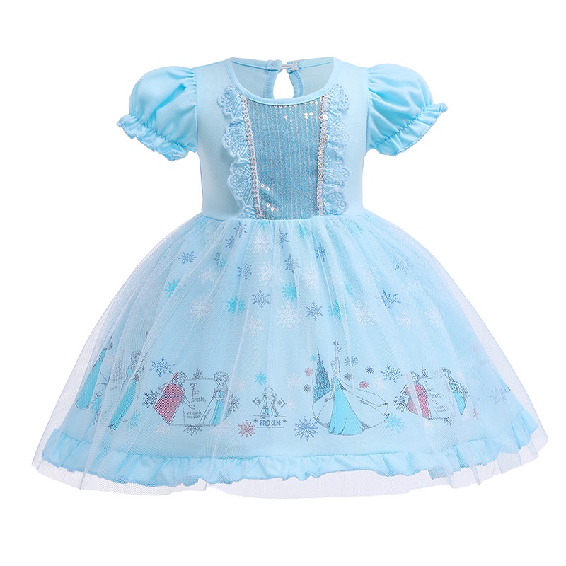 DRESS ANAK PEREMPUAN COSPLAY BAJU KOSTUM GAUN PRINCESS BALLET TUTU COSPLAY R00